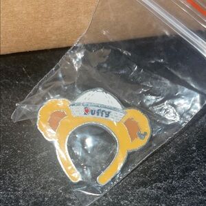 Disney Duffy Bear Ears Brooch - Gold and Silver